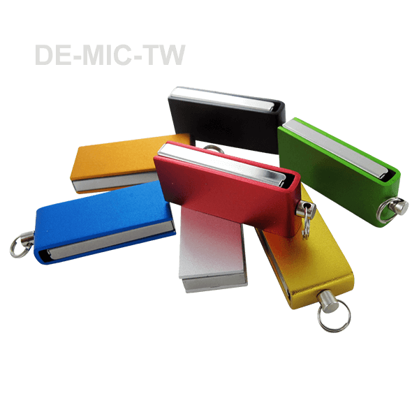 USB Stick DE-MIC-TW mit Gravur oder Druck